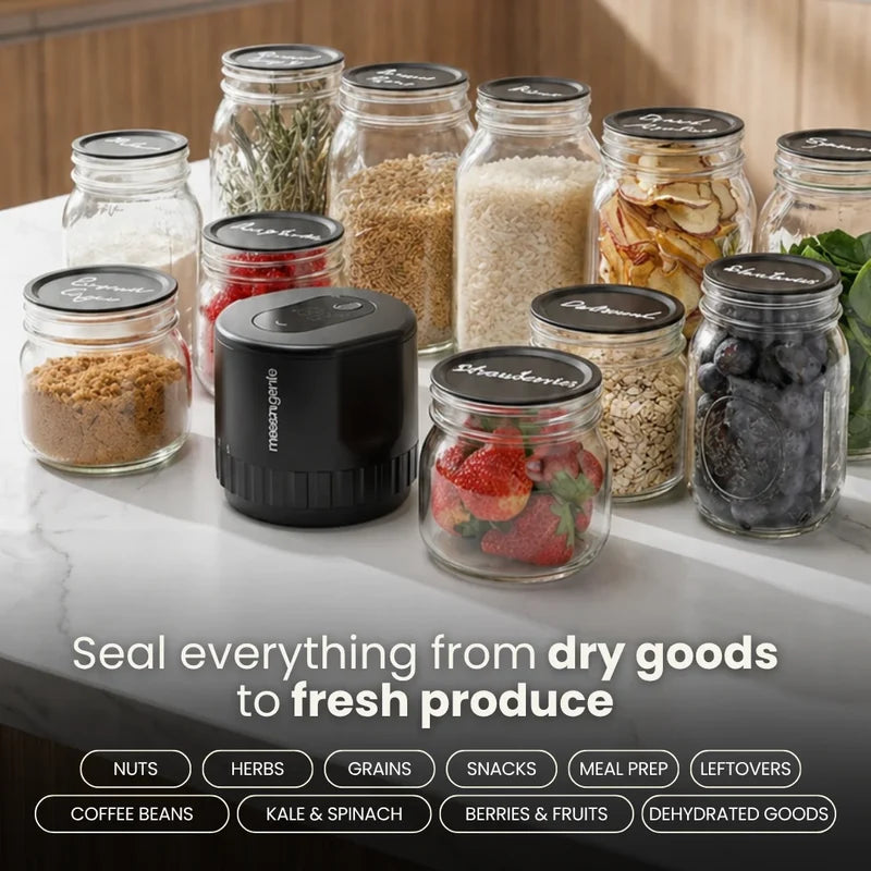 Mason Genie® Vacuum Sealer Kit
